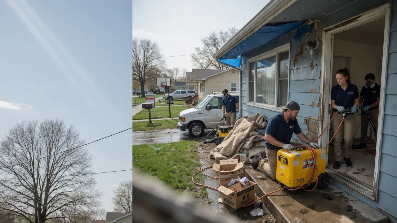 Basement Flood Cleanup in Granite Falls, MN near me